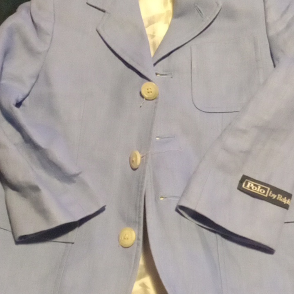 Two Ralph Lauren Pol o 2T Blazers little boys